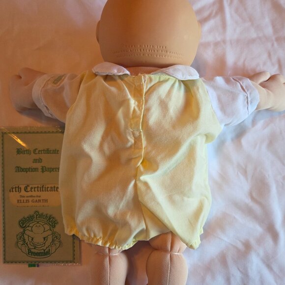 Vintage 1985 Cabbage Patch Kid Preemie W/Birth Certificate!! - Picture 4 of 9